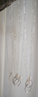 Custom Hoop Necklaces - Bridesmaid Gifts!