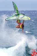 Jimmie has perfected the art of photographing Maui's watersports