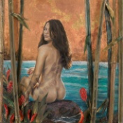 Serenity Painting by Maui Artist Taryn Alessandro
