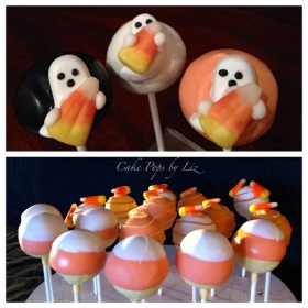 candy corn ghost cake pop available online order