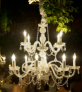 chandelier wedding elegance maui hawaii