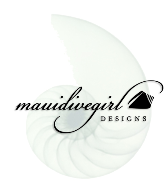 maui dive girl jewelry design hawaii seashell 
