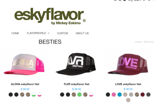 eskyflavor hats online 