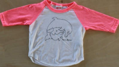 pink shirt dolphin children's child kid