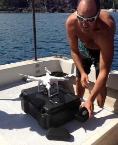 EPiC Aerial Pro - Justin preps the drone