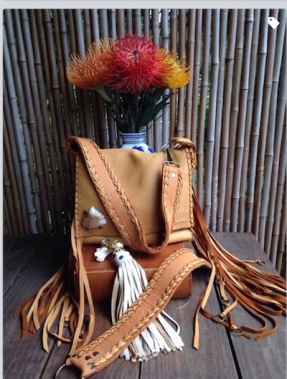 Saddle Tan Bag - Leather Bag - Hobo Scout