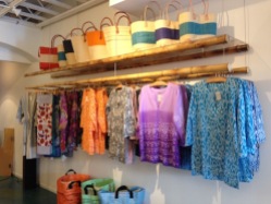 Clothing and Bags in Luna and Tide - a new retail shop in Paia, Maui, Hawaii